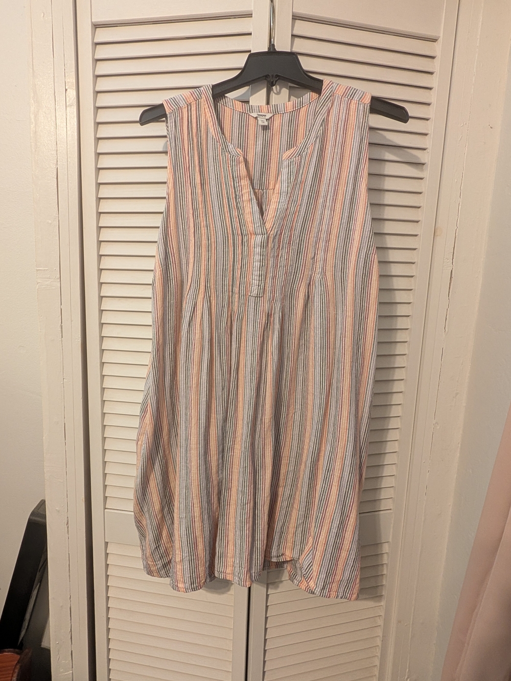 Sonoma Sleeveless Midi Dress in Multi-Color